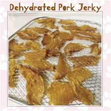 Homemade Dehydrated Pork Jerky Dog Treats